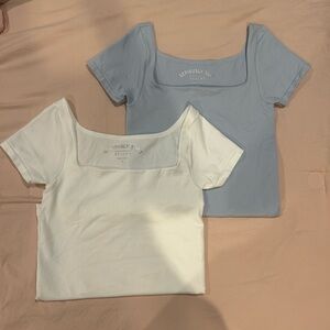Aeropostale Seriously Soft Sculpt Square Neck Tee